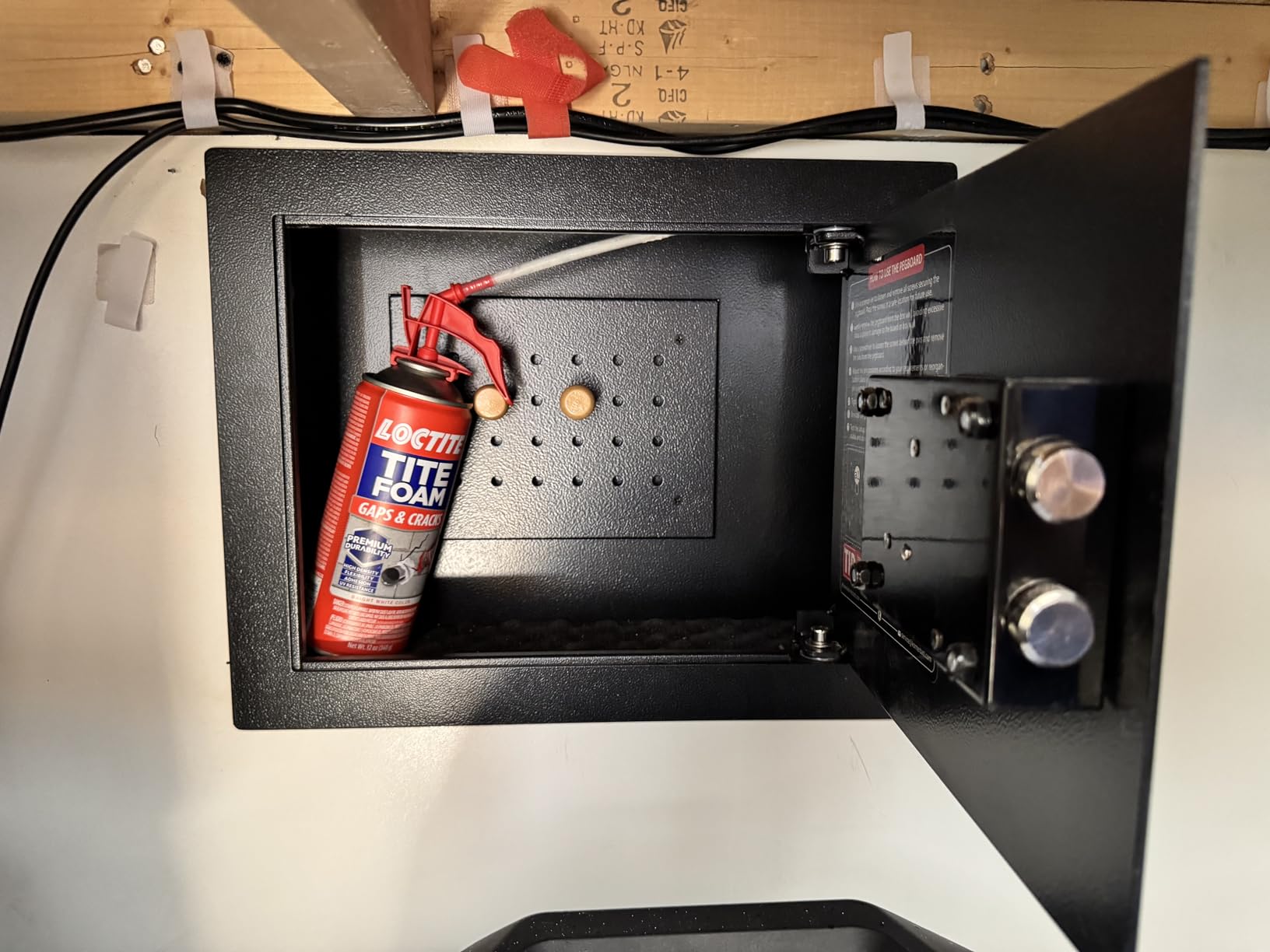 KornerBatl Small Hidden In Wall Safe Between 16