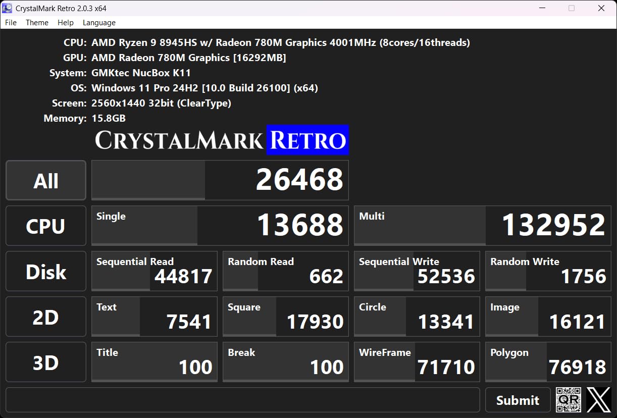 GMKtec M6 Ultra Gaming Mini PC Ryzen 7640HS (Upgraded 6800H) customer photo 2