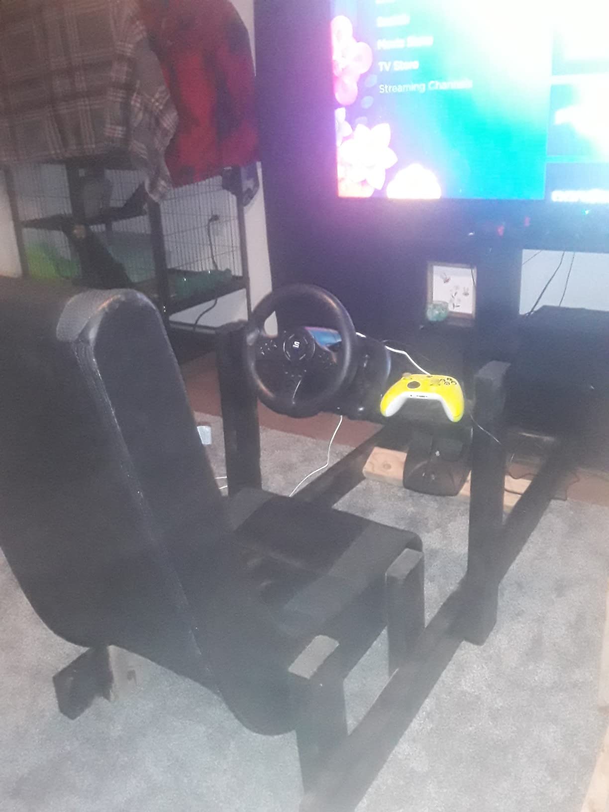 SUBSONIC Racing GT-5 RGB Gaming Steering Wheel Xbox, Switch 2, PS4 & PC customer photo 1