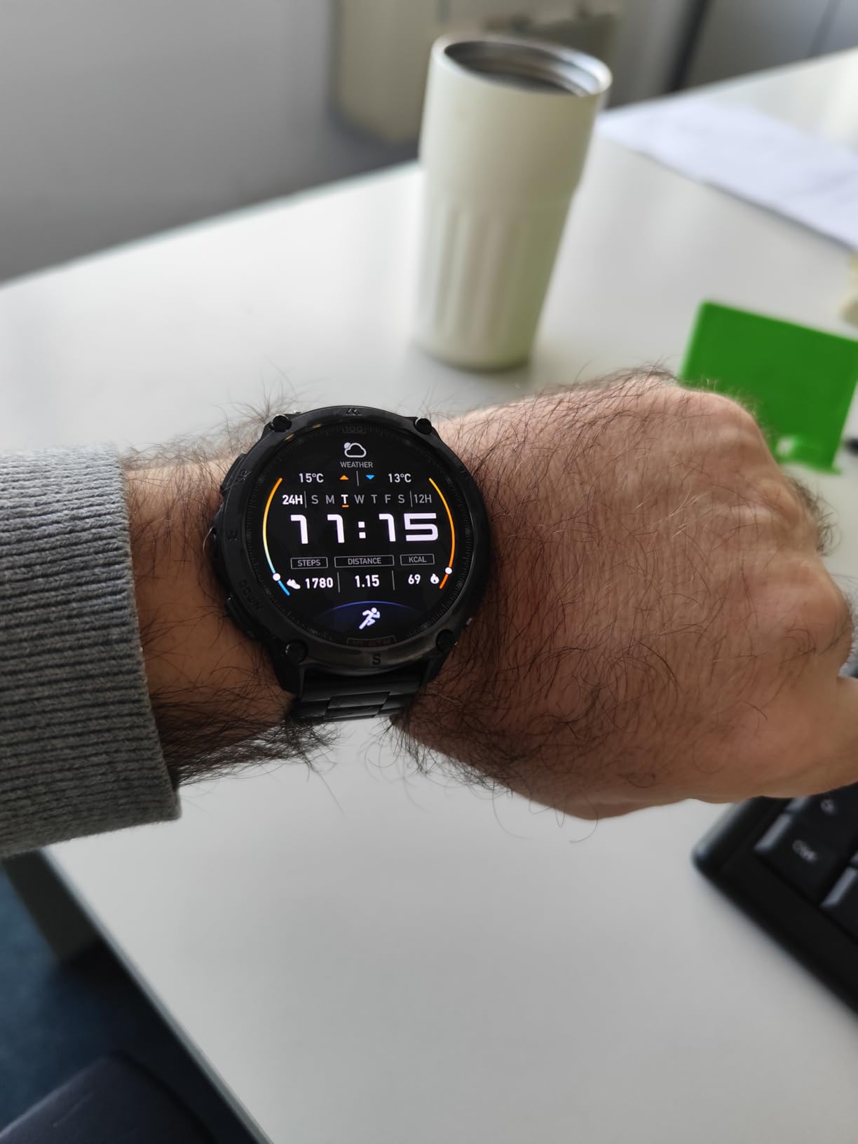 KOSPET Tank T4 Smart Watch, GPS & Offline Maps, 10 ATM & IP69K Waterproof customer photo 2