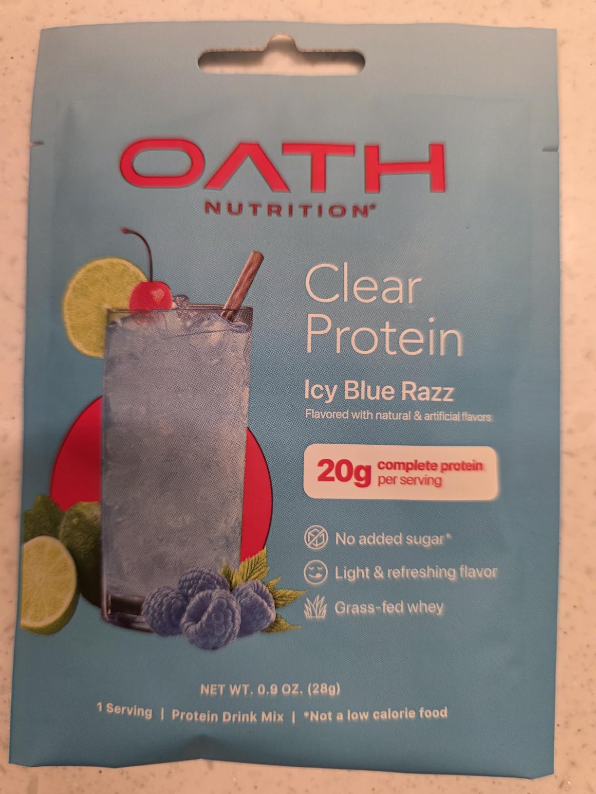 Oath Nutrition Clear Whey customer photo 1