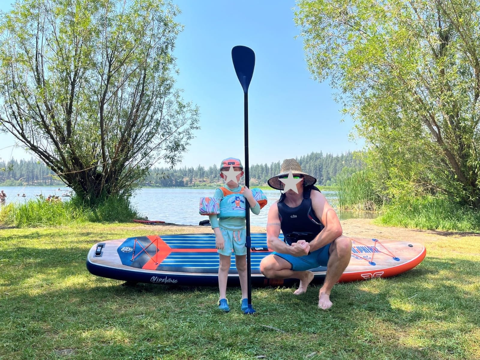 Niphean (Extra Large) Inflatable Paddle Board, SUP for 2+1 People/Family customer photo 1