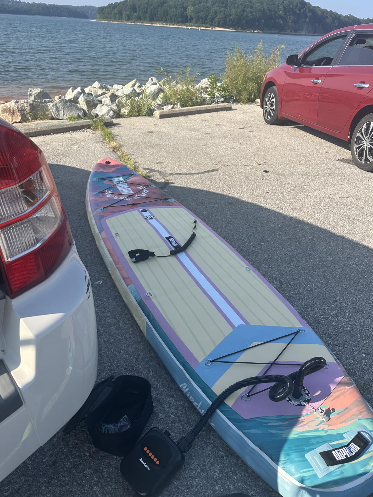 Niphean (Extra Large) Inflatable Paddle Board, SUP for 2+1 People/Family customer photo 2
