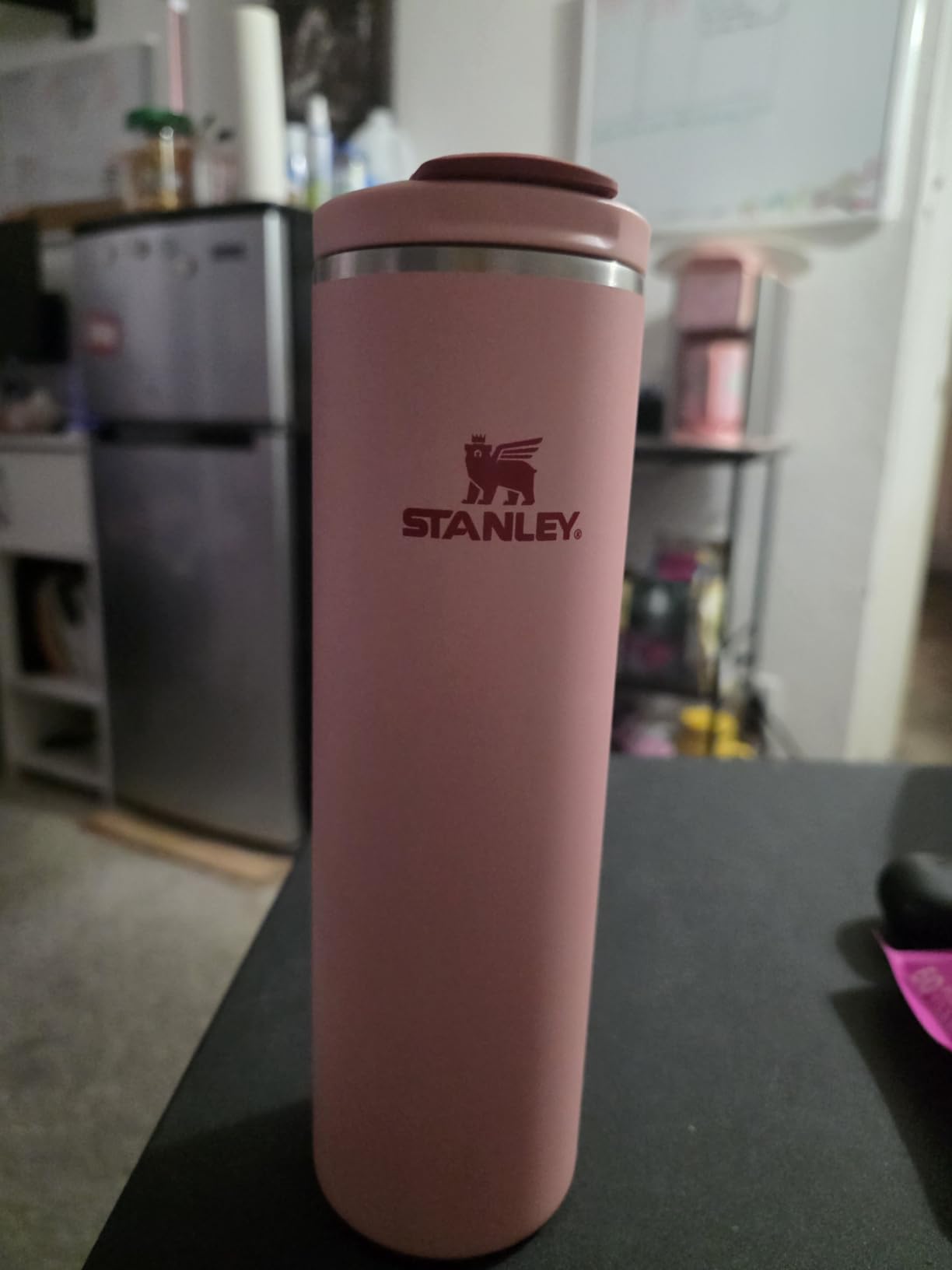 STANLEY Transit Flip Top Mug, 20 oz, Black 2.0 customer photo 1
