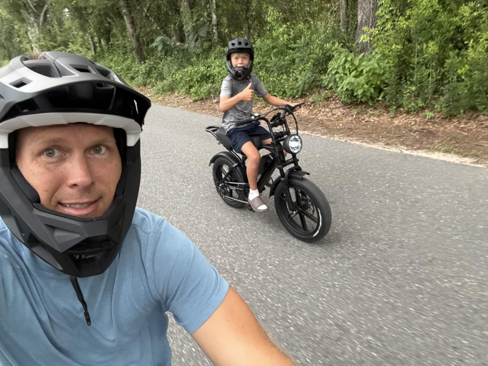 TST Electric Bike for Adults, 48V 15/25 Ah Battery, 2000W Peak Motor, 28MPH customer photo 2