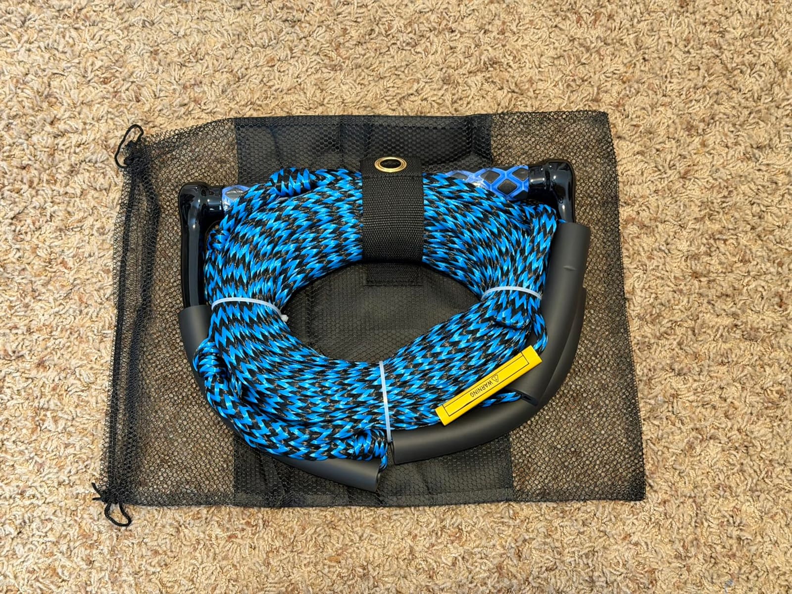 75FT Ski Ropes for Water Skiing, Floating Wakeboard Rope and Handle, Ski Tow Rope for Towable Tubing, Waterskiing, Wakeboarding, Kneeboarding customer photo 2