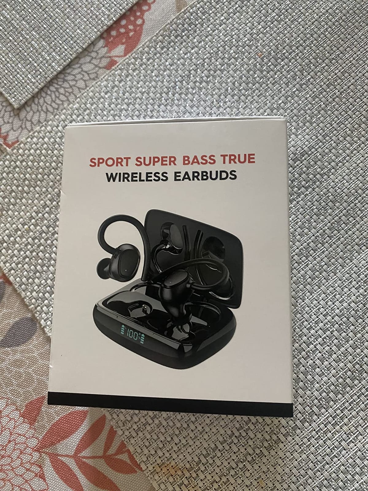Ordtop Sport Wireless Earbuds with Earhooks, 70H Playtime, IPX8 Waterproof customer photo 1