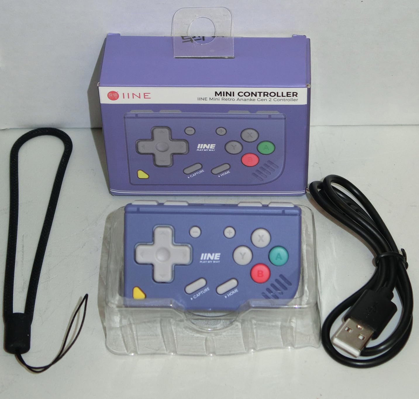 IINE Ananke Gen 2 Mini Retro Controller for Switch 2, PC & Mobile (Yellow) customer photo 1