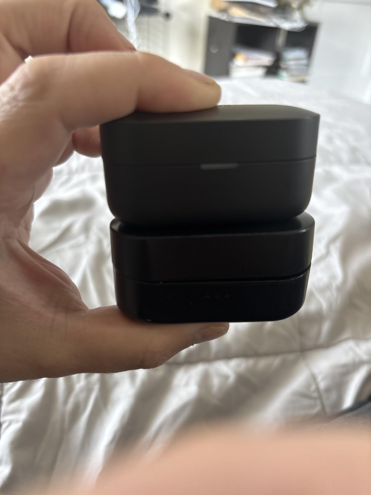 Status Pro X Wireless Earbuds, Triple Speaker Driver, Hi-Res Audio with LDAC, 52dB ANC, 6 Beamforming Mics with VoiceLoom AI for Clearest Calls (Moonbeam) customer photo 2