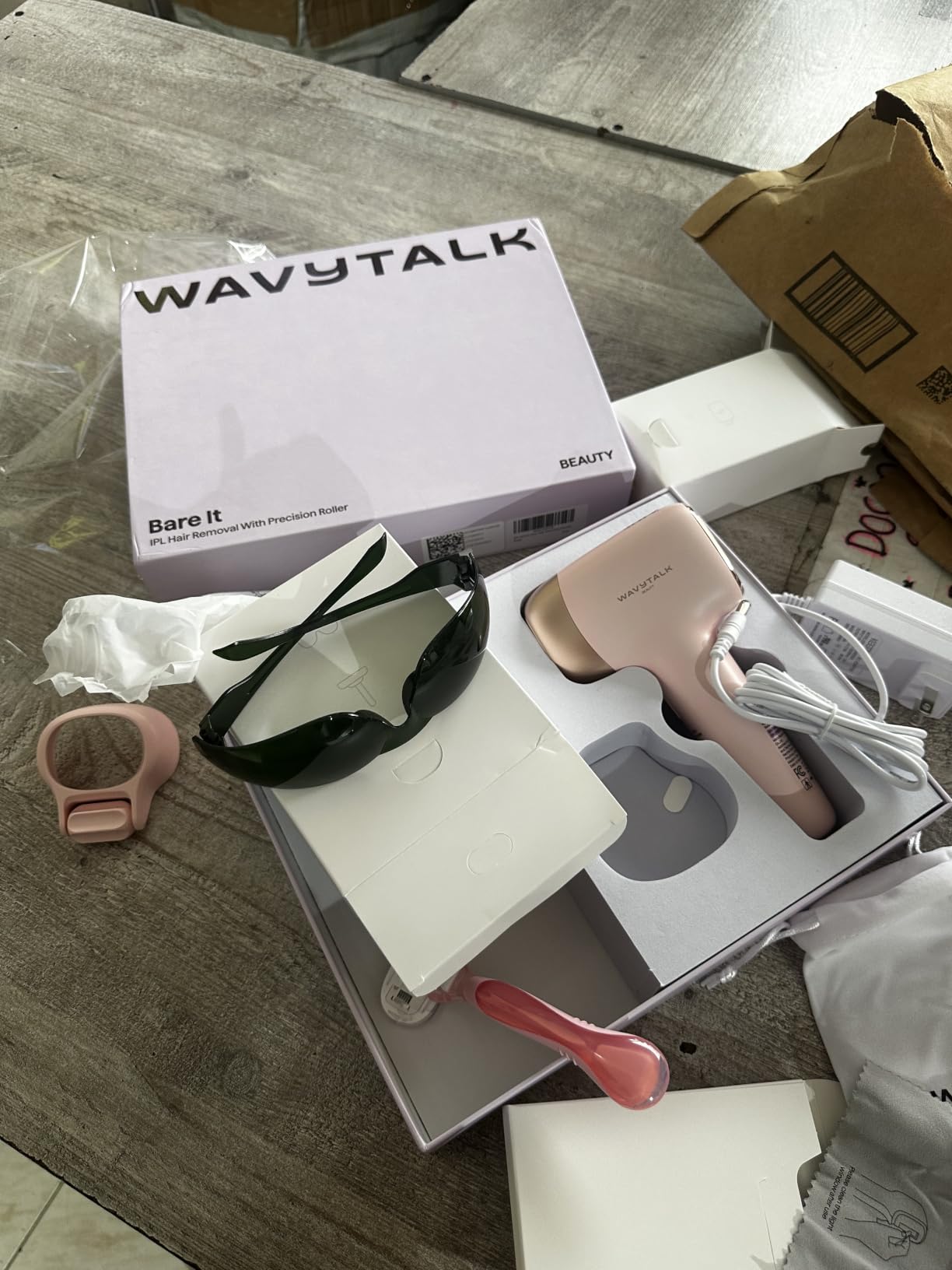 Wavytalk IPL Laser Hair Removal,Bare It with Precision Roller for Full Body customer photo 2
