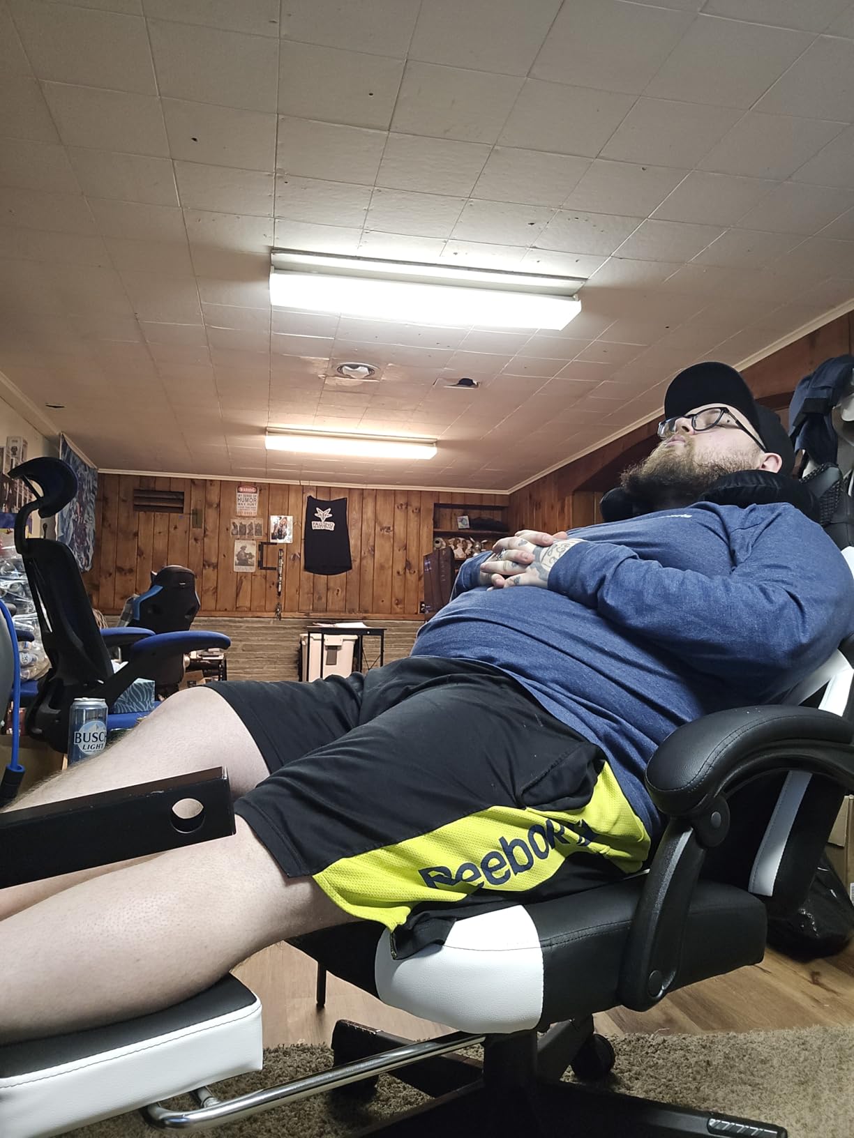 Vigosit Gaming Chair PRO: High-Performance Ergonomic Chair with Full Mesh, Patented 3D Lumbar Support, Retractable Footrest & 400 lbs Metal Frame for Elite Gamers (Black 03Pro) customer photo 2