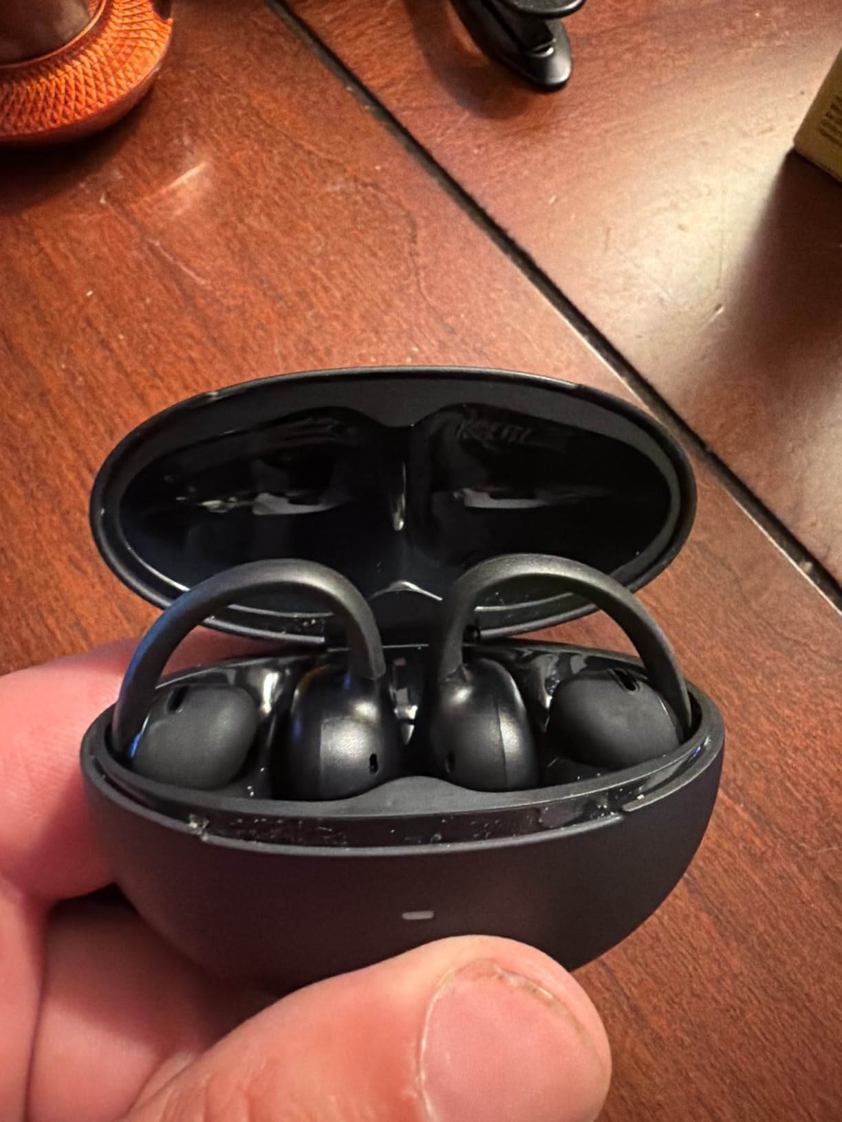 Baseus Bowie MC2 Open Ear Clip On Earbuds, CloudComfort 2.0 Wrap-Around Design, LDAC Hi-Res Audio, Bluetooth 6.0, 55H Playtime, 4-Mic AI Clear Call, IP67 Waterproof for Running Gym Workouts customer photo 2