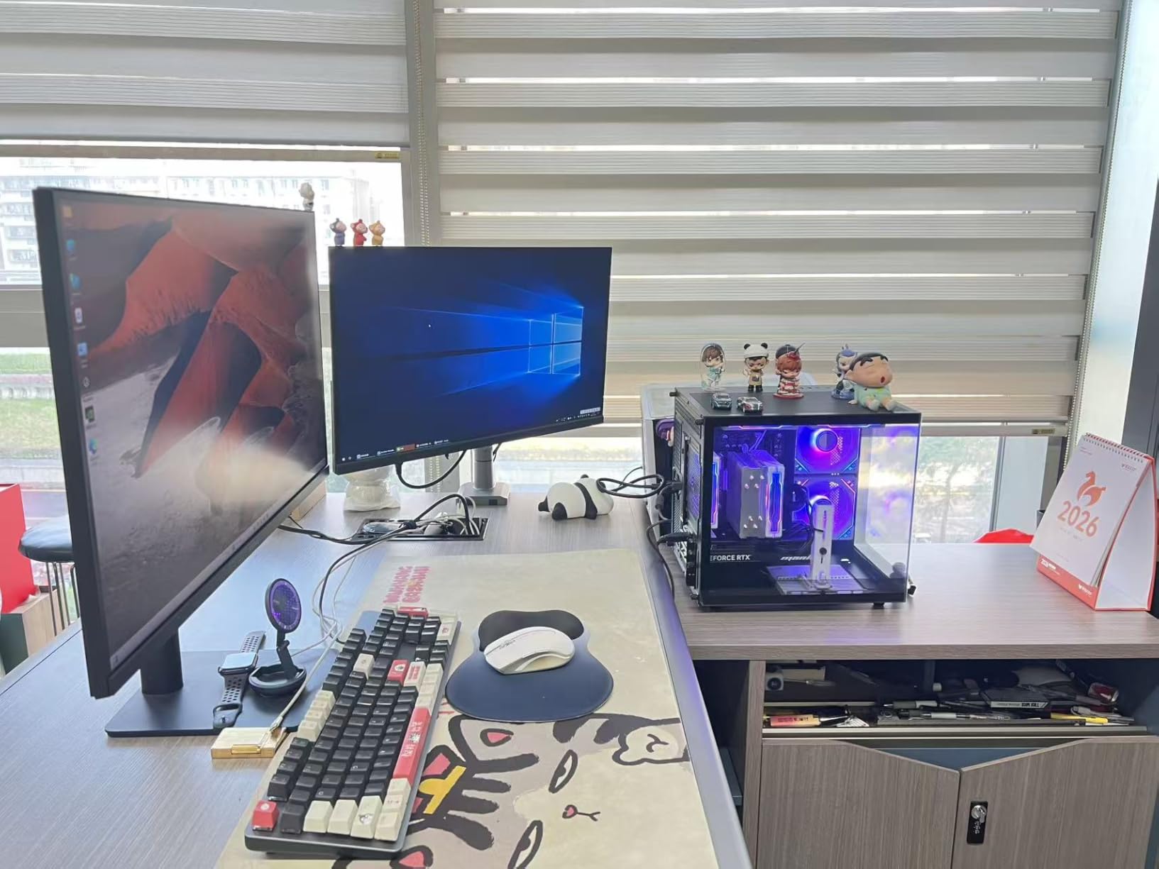 Gaming PC Desktop Computer, GeForce RTX 3050 8GB GDDR6, Ryzen 7 4700LE customer photo 2