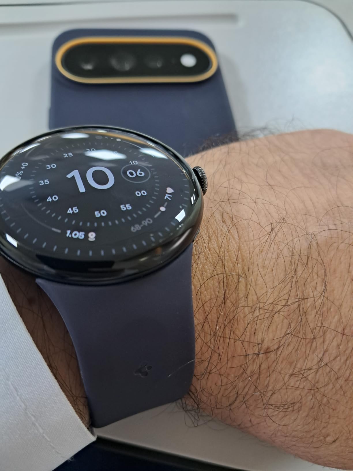 Google Pixel Watch 5 (41mm) - Android Smartwatch - Obsidian - Wi-Fi customer photo 1