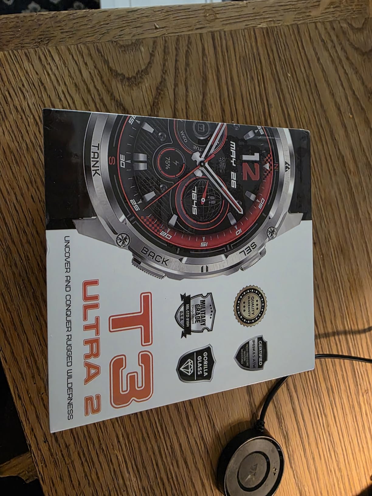 KOSPET Tank M3 Ultra Smart Watch, Dual-Band GPS, 5 ATM & IP69K Waterproof customer photo 2