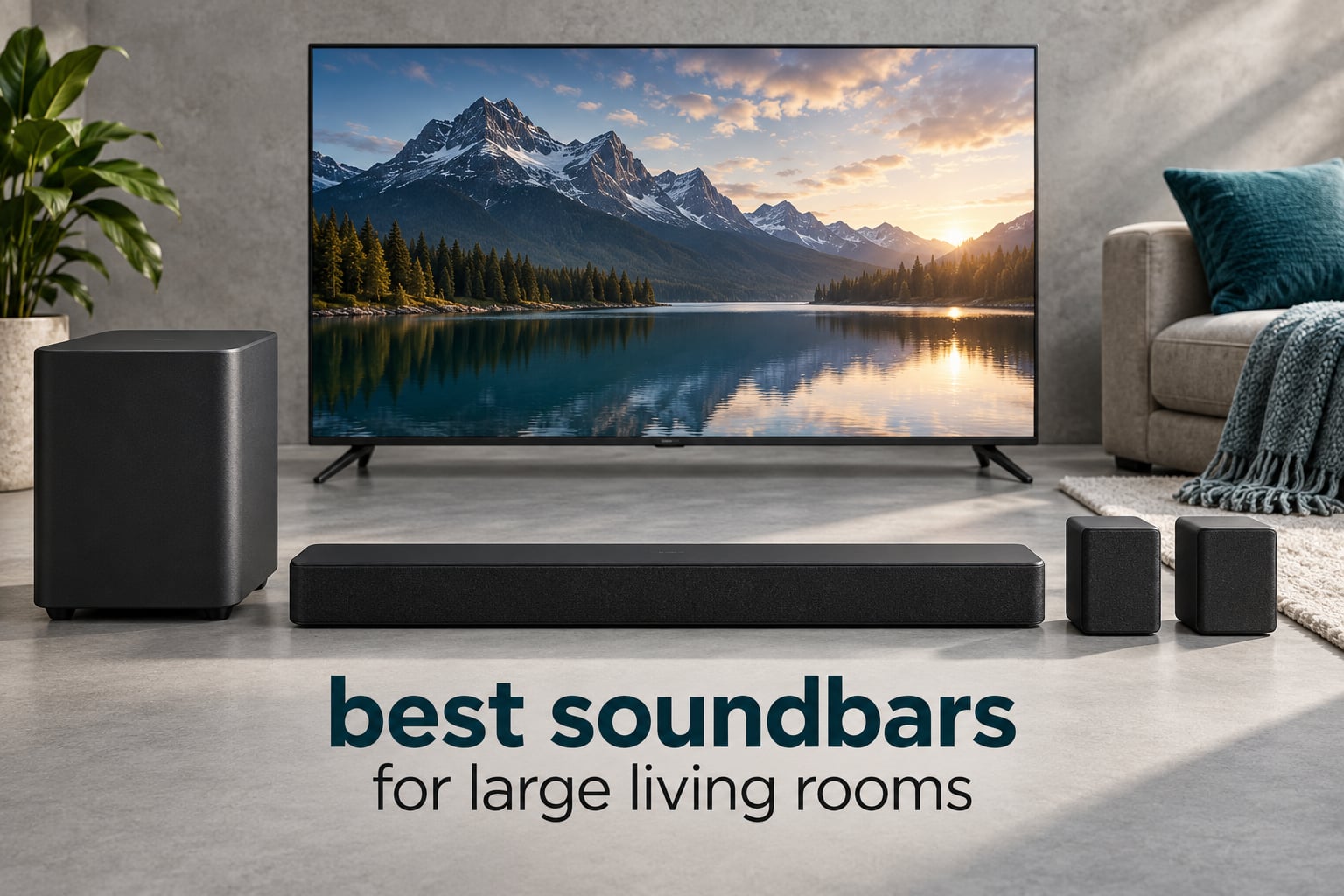 best soundbars for large living rooms