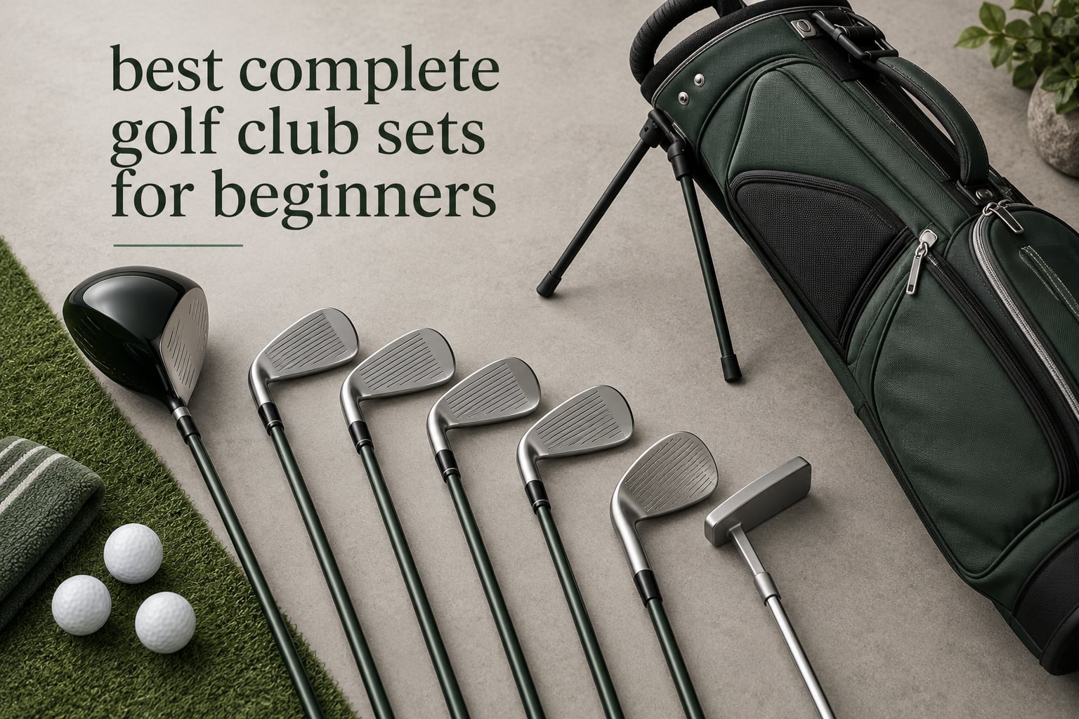 best complete golf club sets for beginners