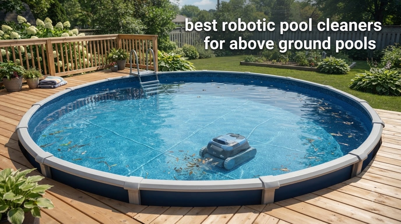 best robotic pool cleaners for above ground pools
