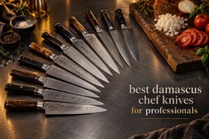 best damascus chef knives for professionals