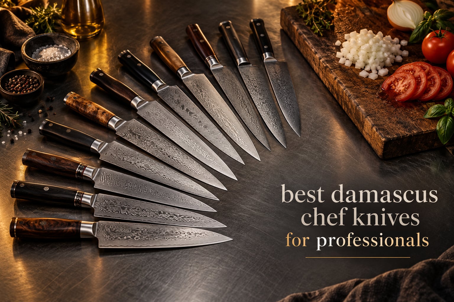 best damascus chef knives for professionals