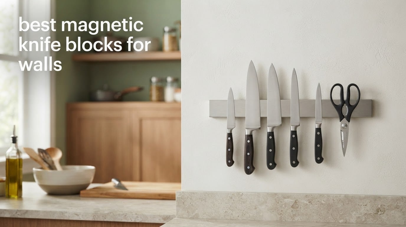 best magnetic knife blocks for walls