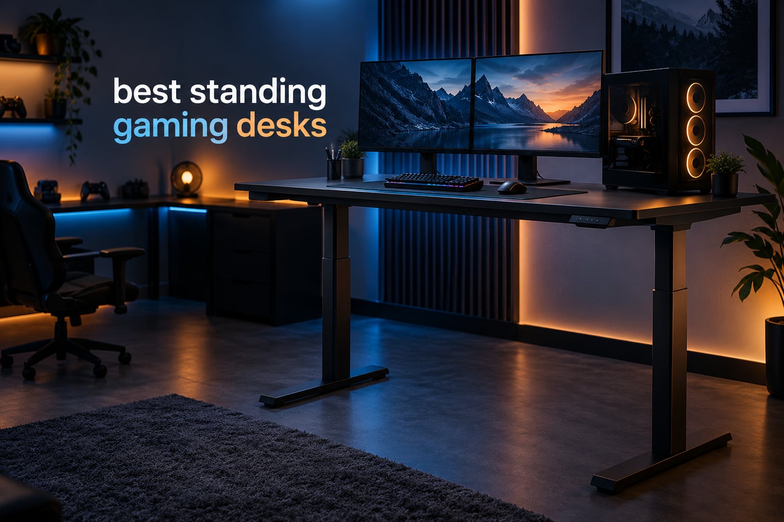best standing gaming desks