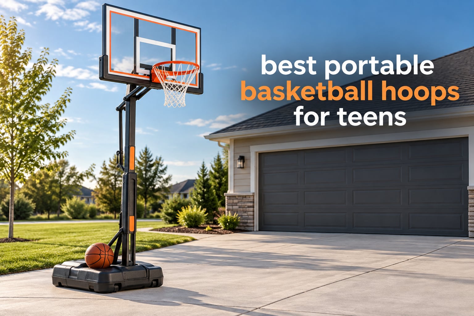 best portable basketball hoops for teens