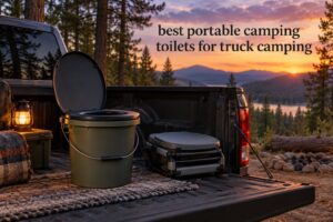 best portable camping toilets for truck camping