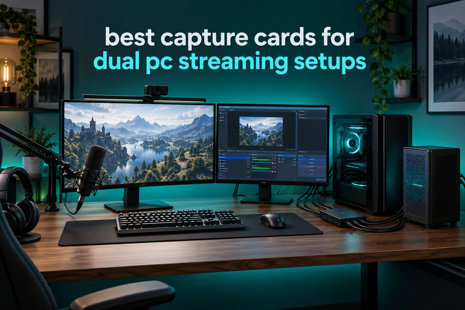 best capture cards for dual pc streaming setups