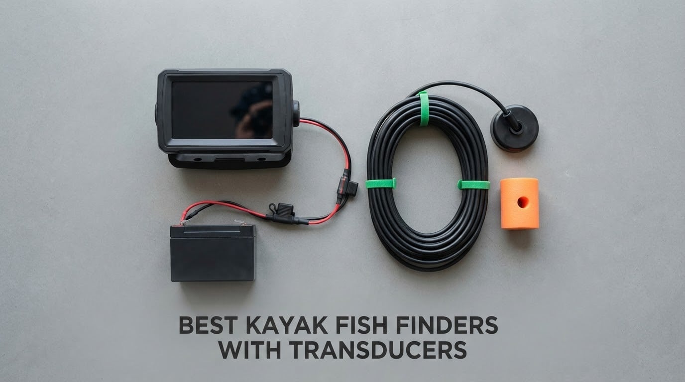 best kayak fish finders with transducers