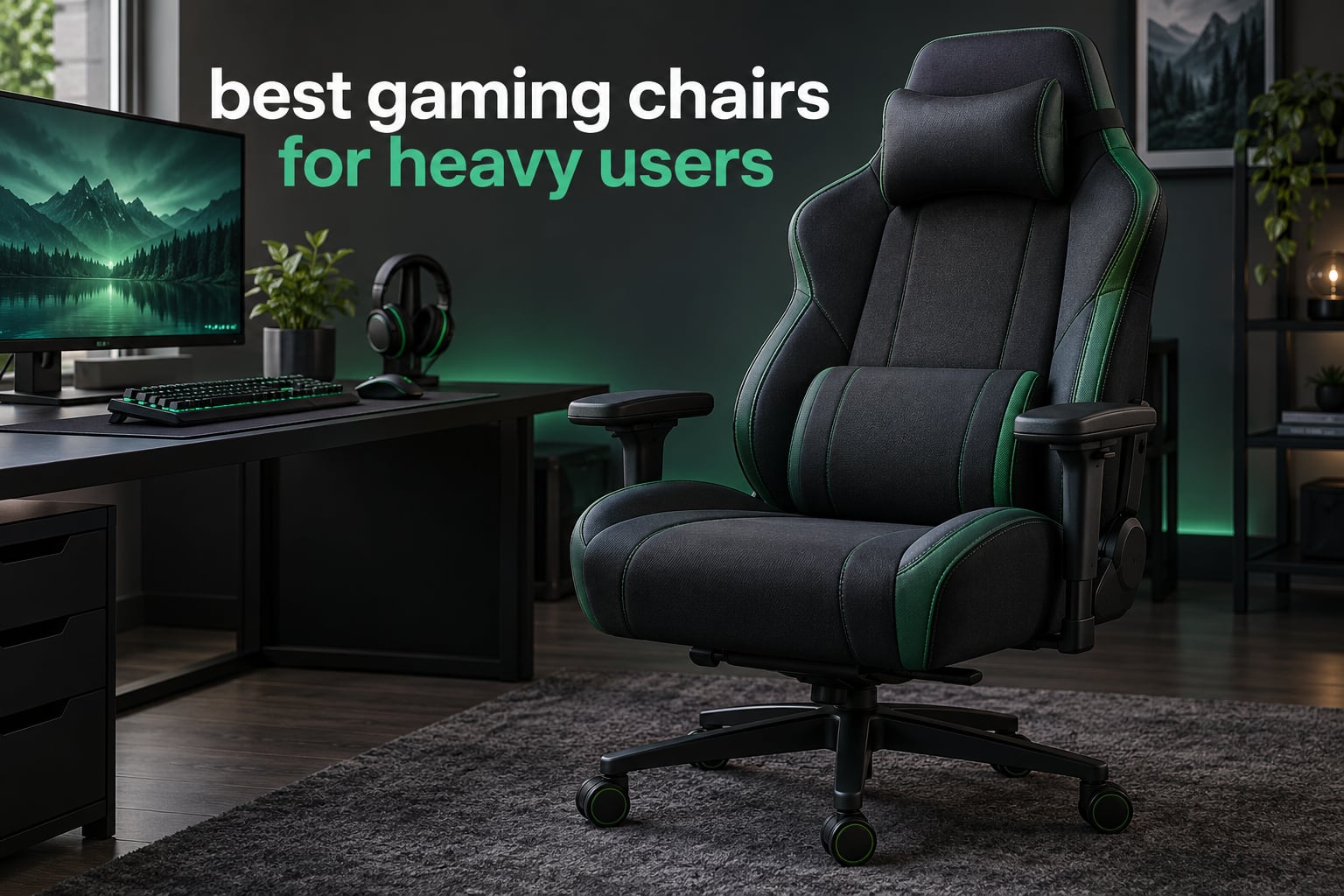 best gaming chairs for heavy users