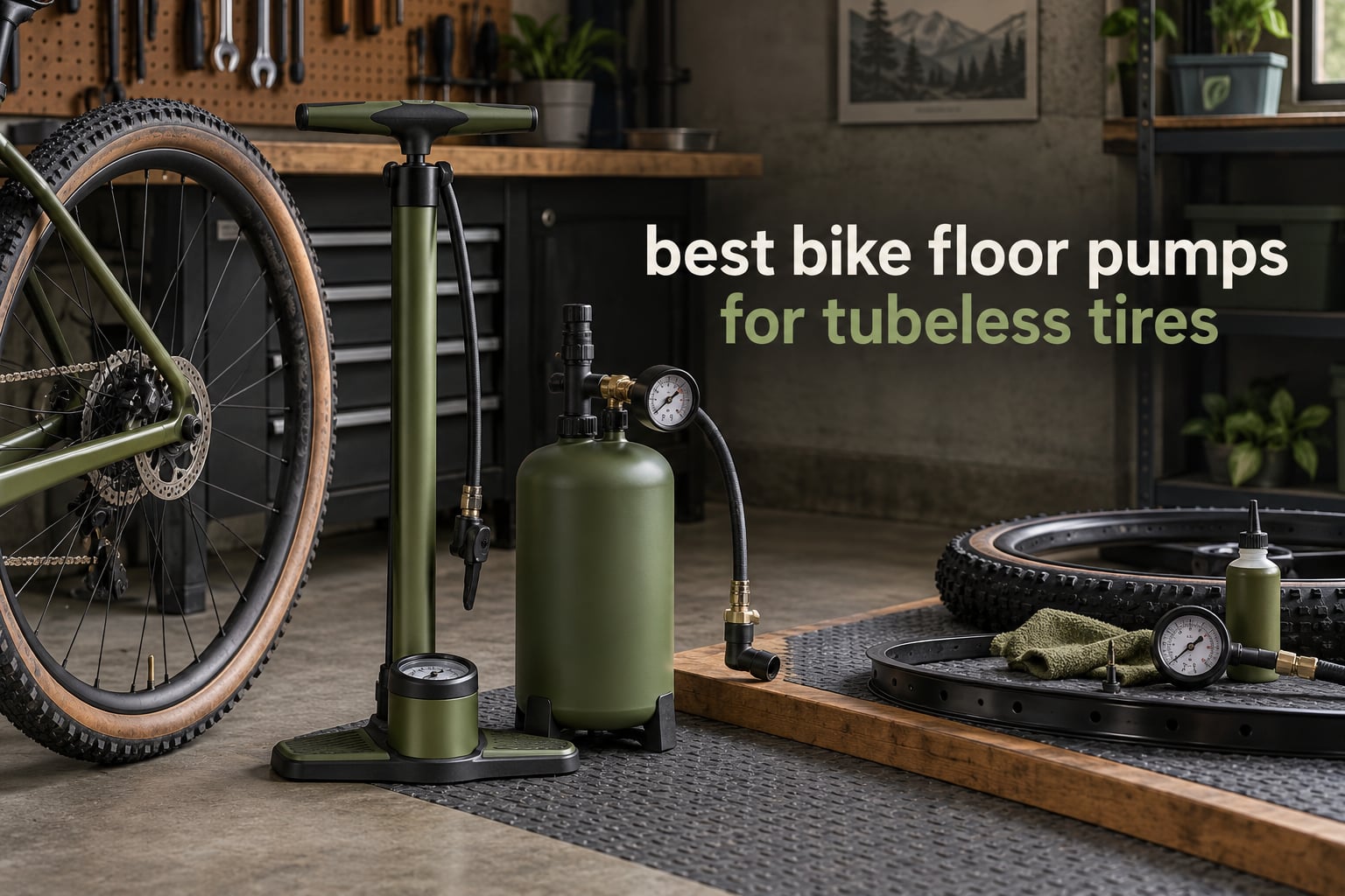 best bike floor pumps for tubeless tires