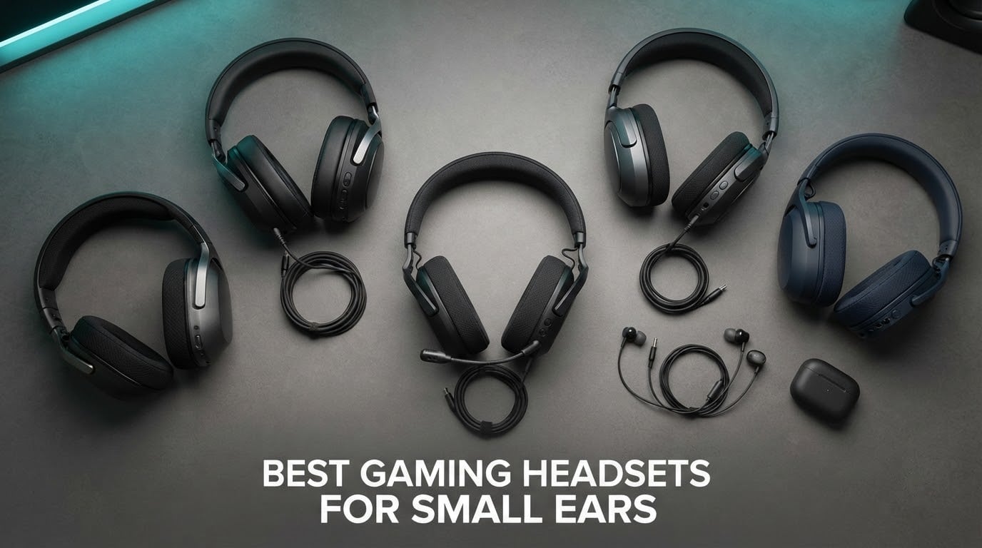 best gaming headsets for small ears