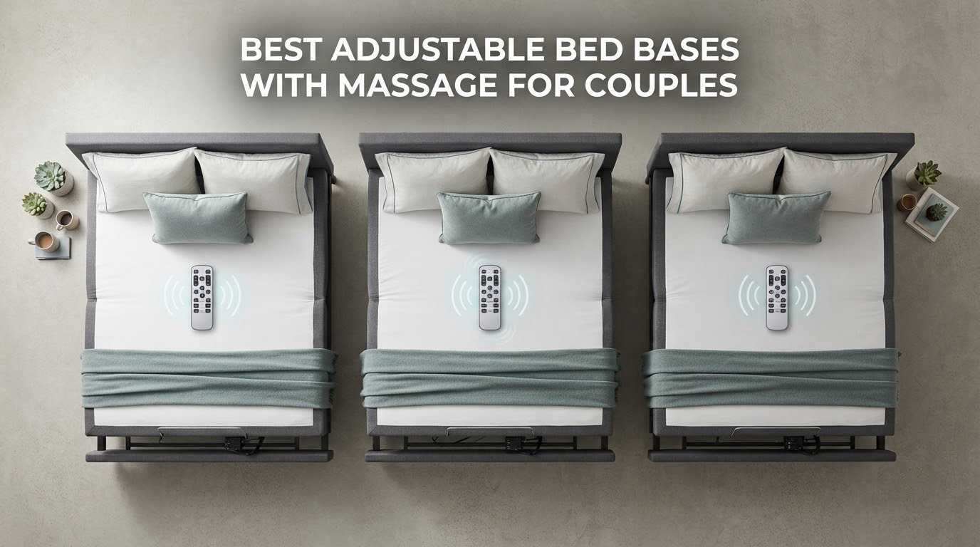 best adjustable bed bases with massage for couples