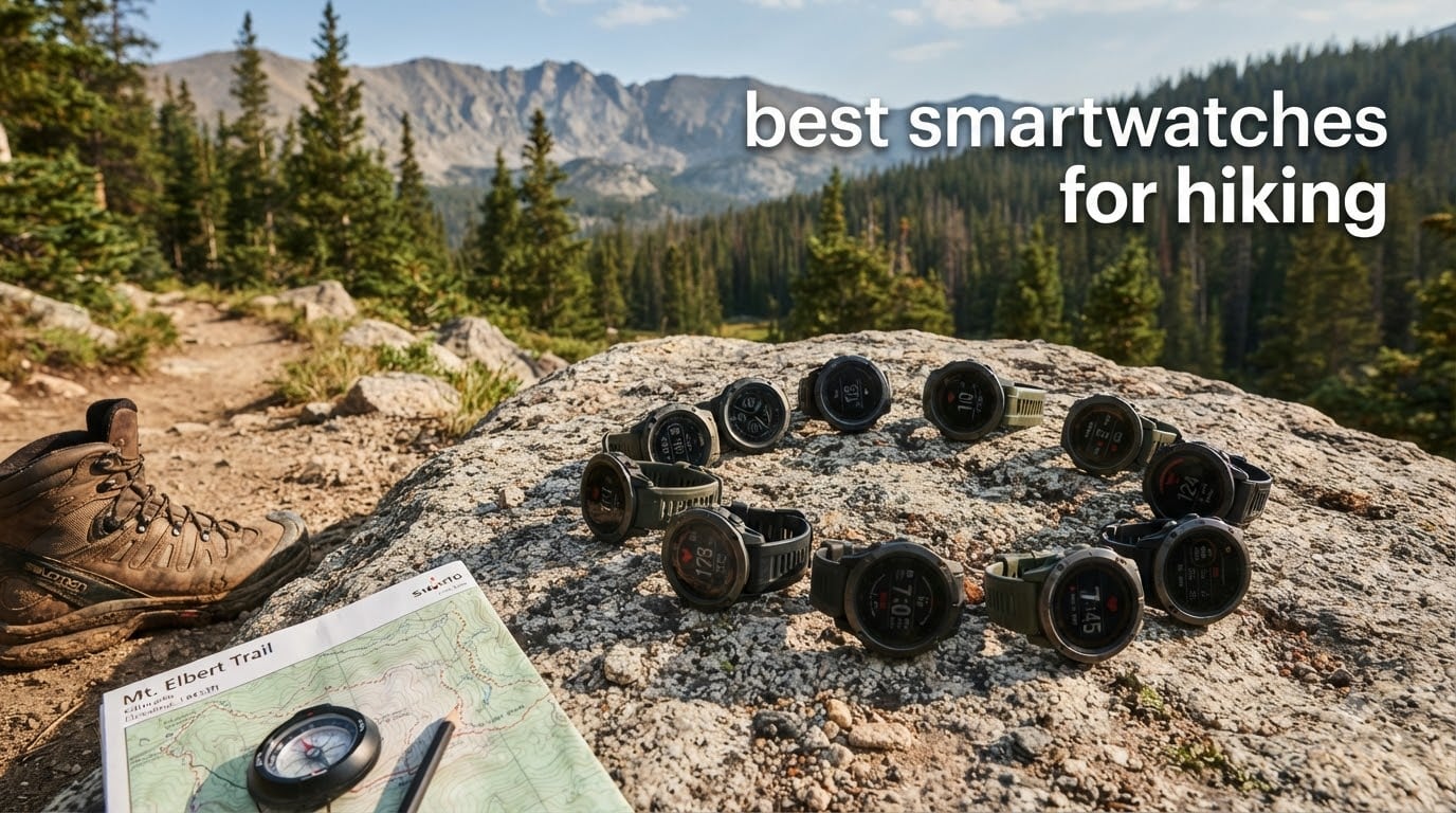 best smartwatches for hiking