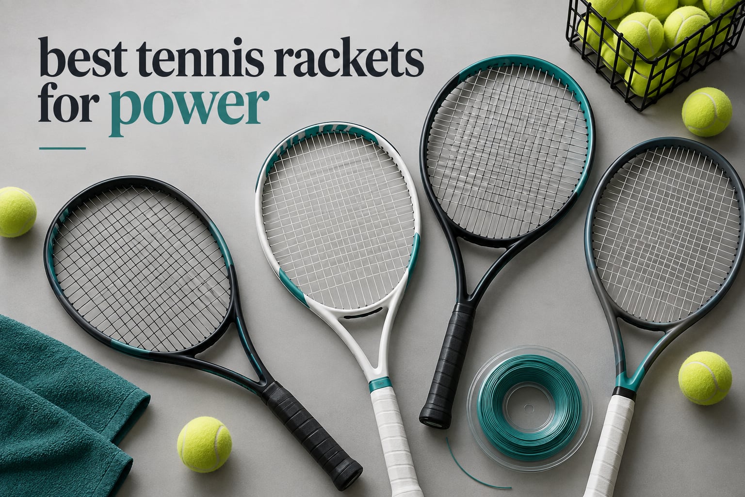 best tennis rackets for power
