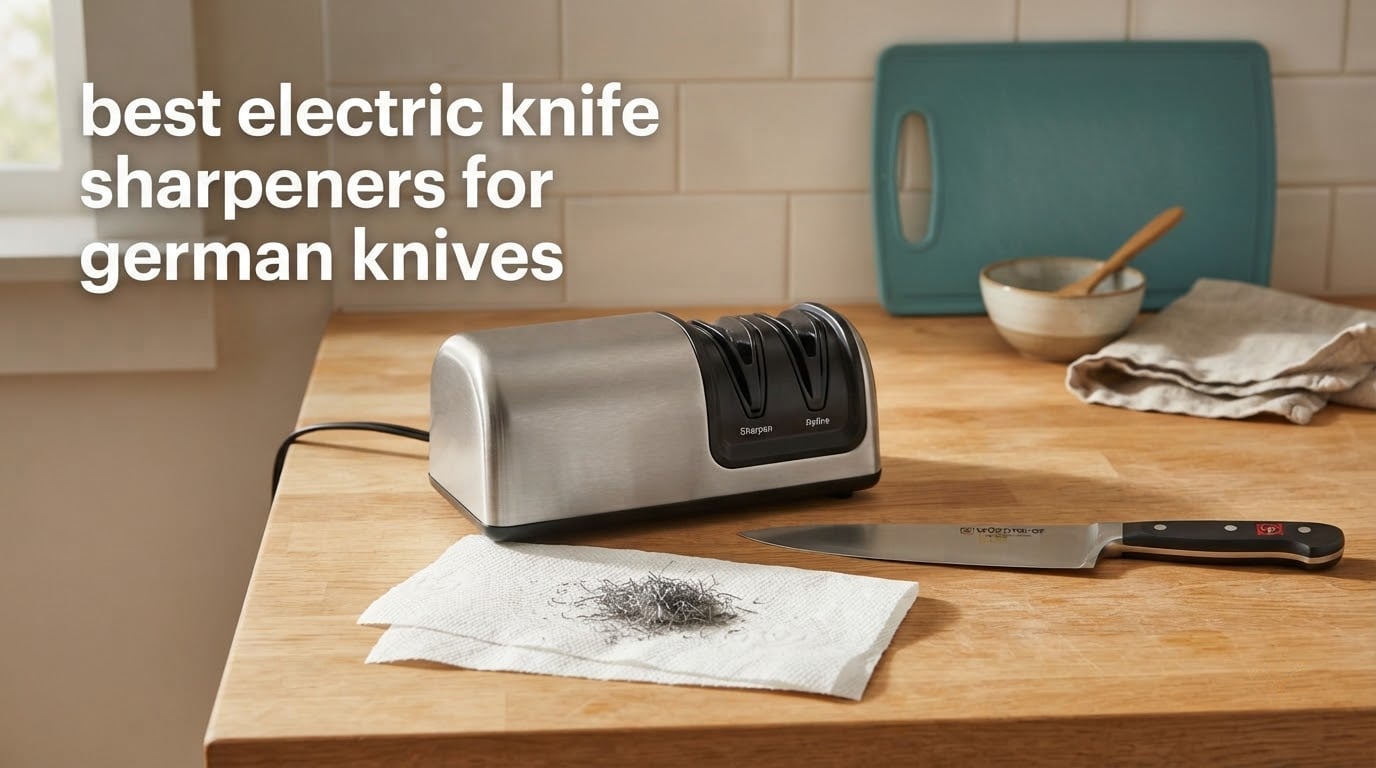 best electric knife sharpeners for german knives