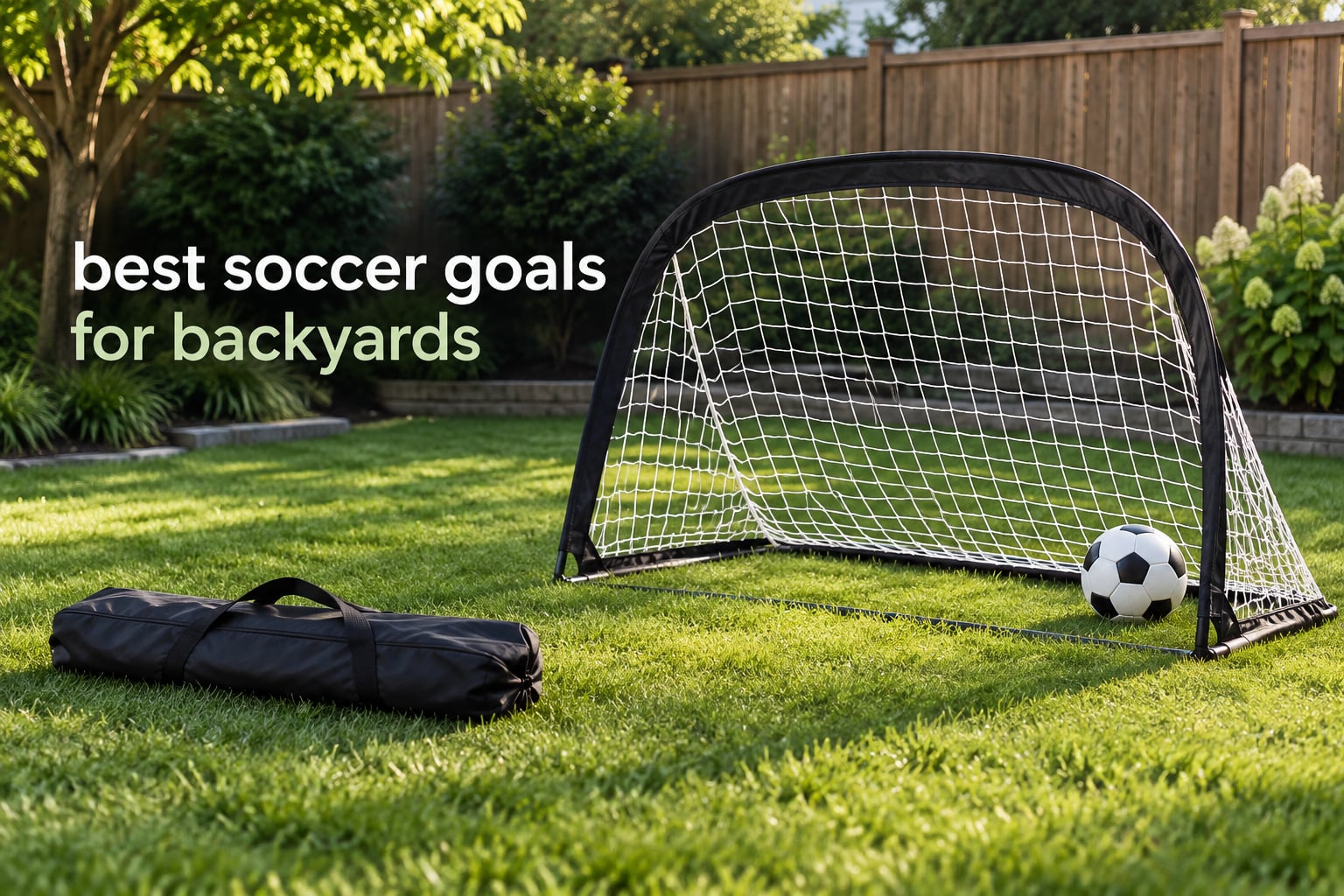 best soccer goals for backyards