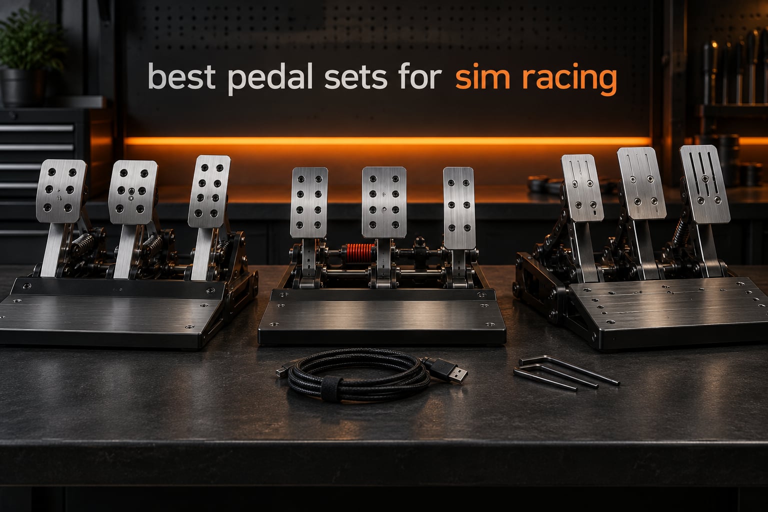 best pedal sets for sim racing