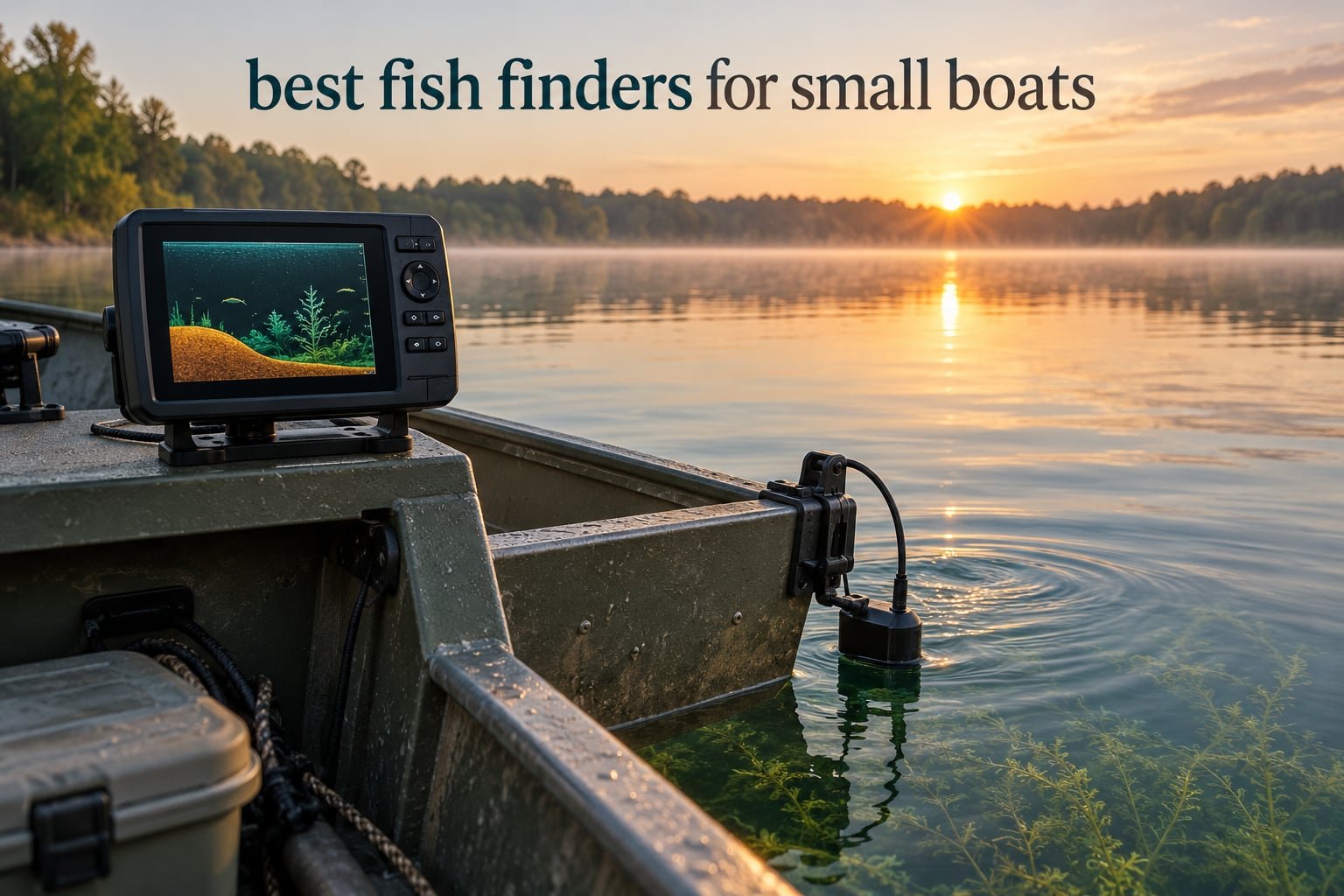 best fish finders for small boats