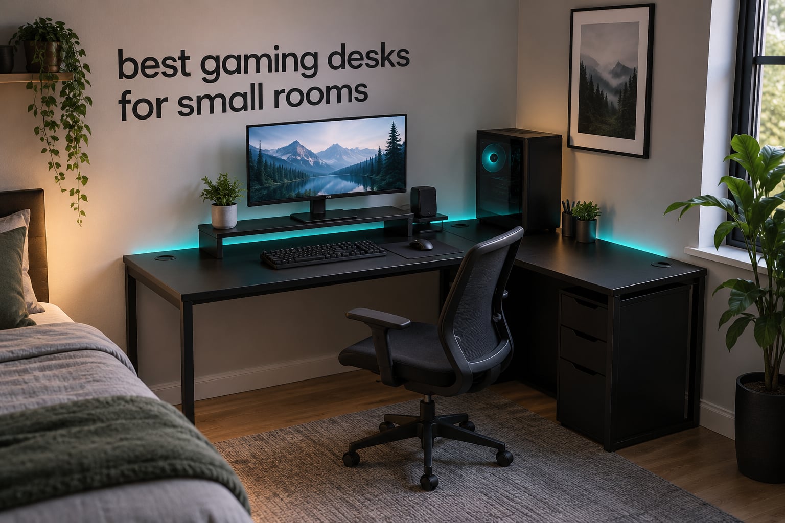 best gaming desks for small rooms