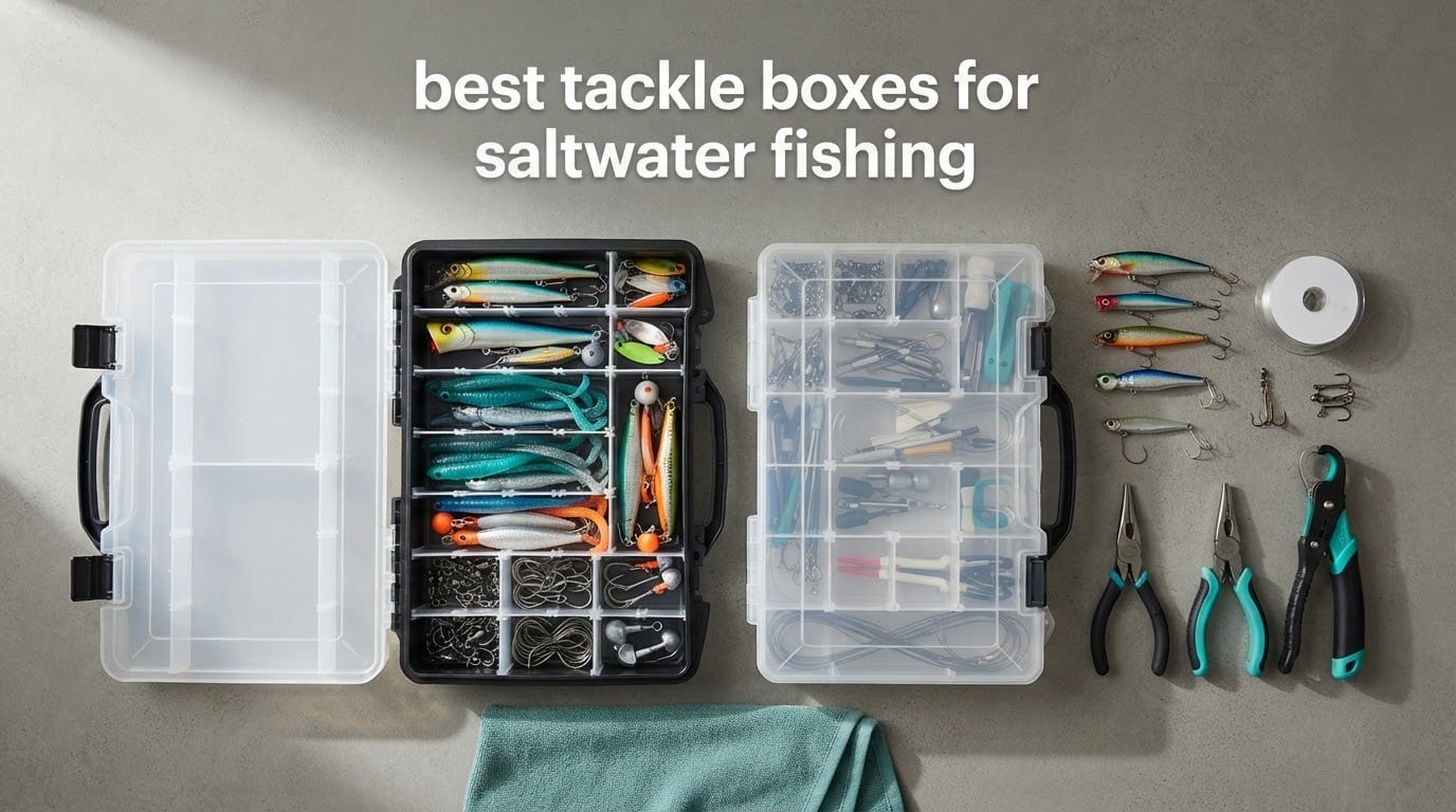 best tackle boxes for saltwater fishing