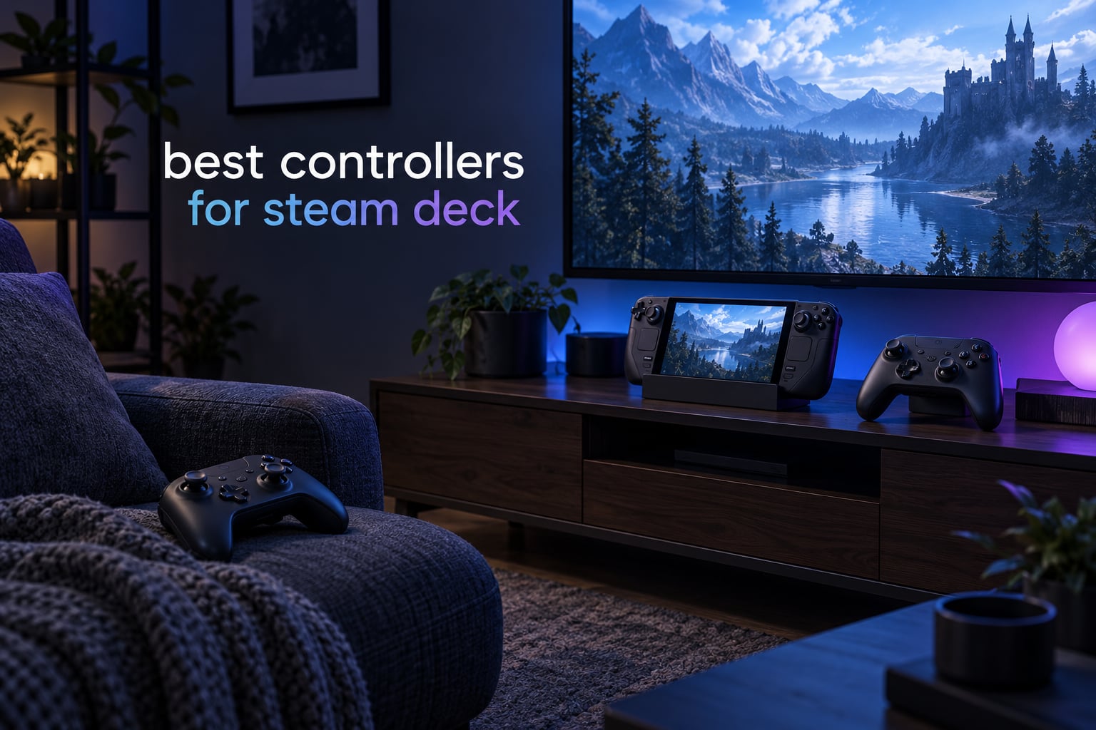 best controllers for steam deck