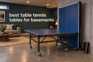 best table tennis tables for basements