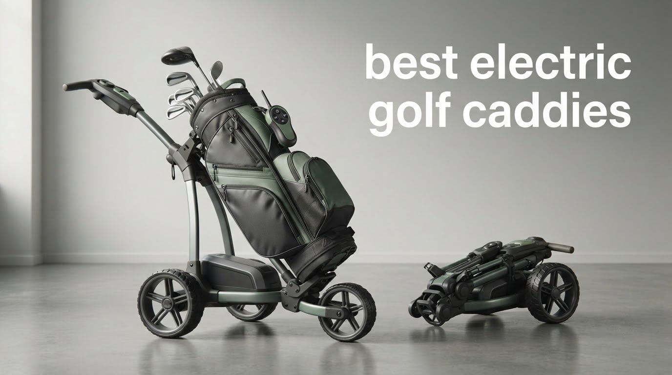 best electric golf caddies
