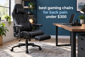 best gaming chairs for back pain under $300