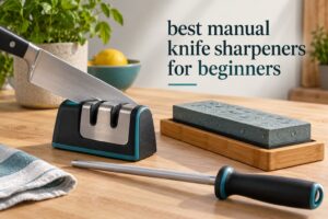 best manual knife sharpeners for beginners