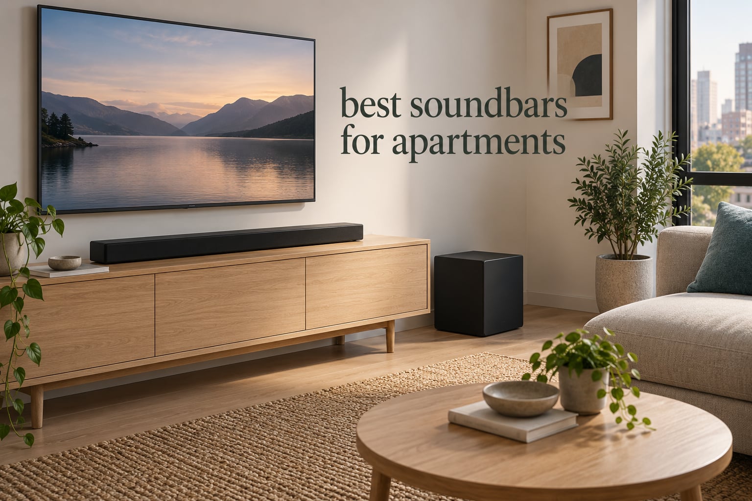 best soundbars for apartments