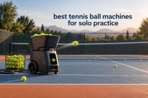 best tennis ball machines for solo practice