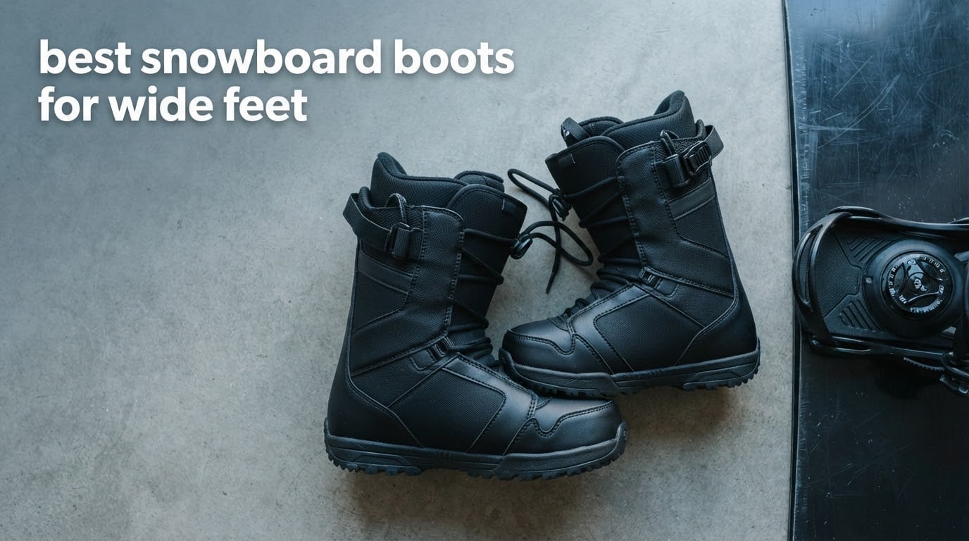 best snowboard boots for wide feet
